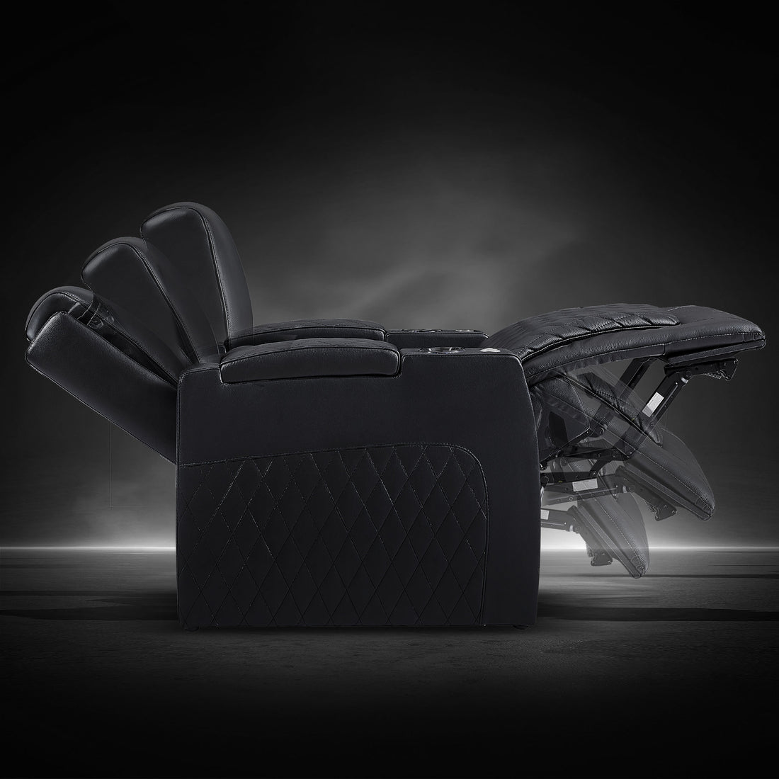 Motorized recliner chair smoothly reclining with stable power mechanism 